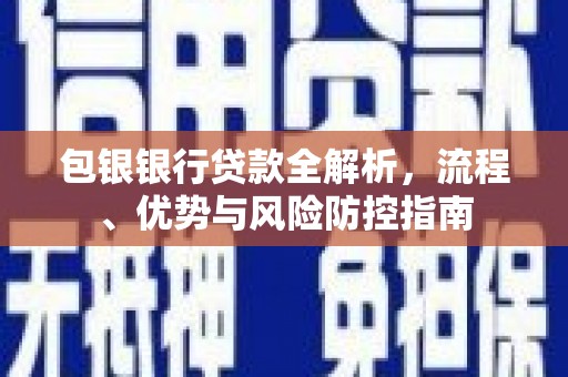 淡水包银银行贷款全解析，流程、优势与风险防控指南