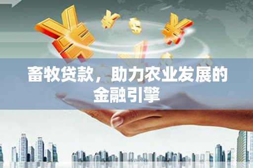 淡水畜牧贷款，助力农业发展的金融引擎