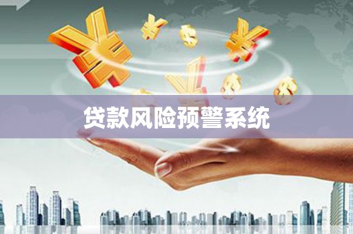 淡水贷款风险预警系统