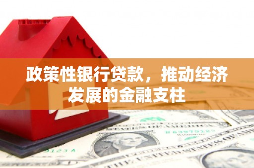 淡水政策性银行贷款，推动经济发展的金融支柱