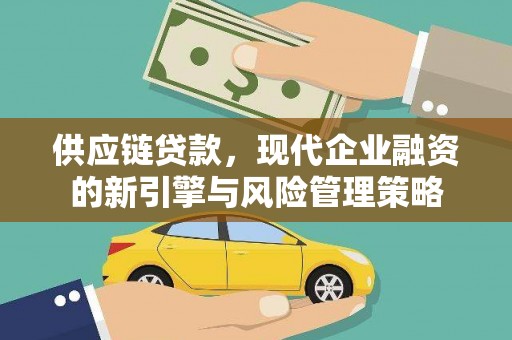 淡水供应链贷款，现代企业融资的新引擎与风险管理策略