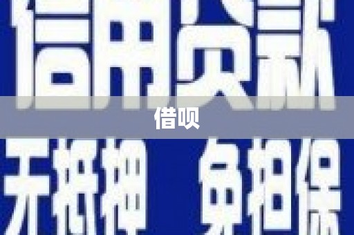 淡水借呗