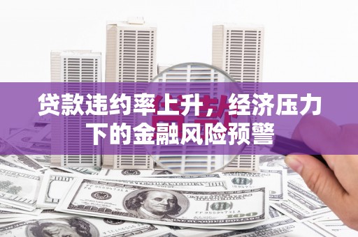 淡水贷款违约率上升，经济压力下的金融风险预警