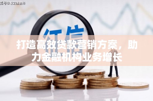 淡水打造高效贷款营销方案，助力金融机构业务增长