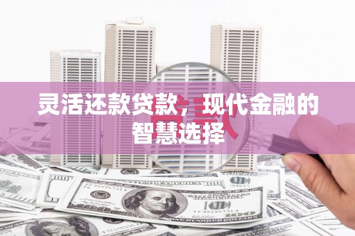 淡水灵活还款贷款，现代金融的智慧选择