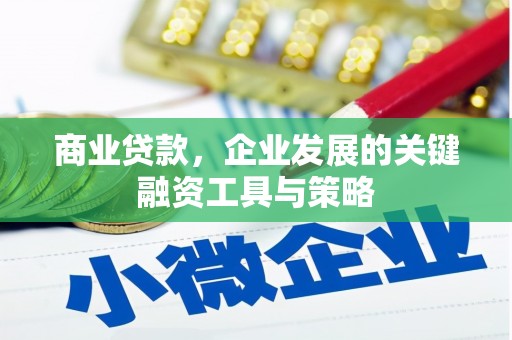淡水商业贷款，企业发展的关键融资工具与策略