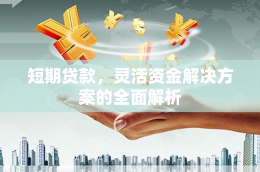 淡水短期贷款，灵活资金解决方案的全面解析
