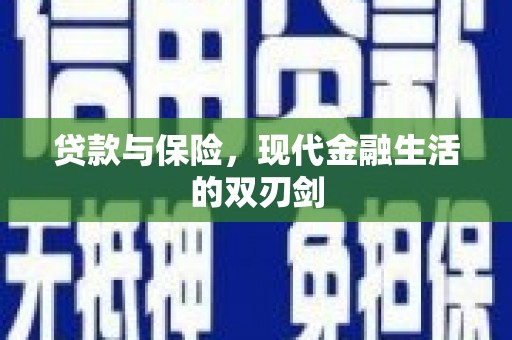 淡水贷款与保险，现代金融生活的双刃剑