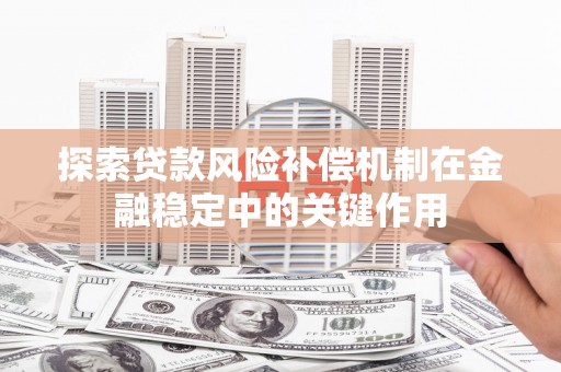淡水探索贷款风险补偿机制在金融稳定中的关键作用