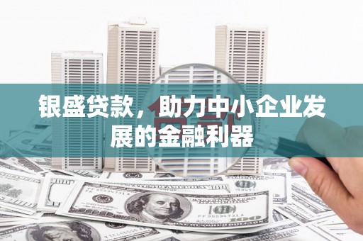 淡水银盛贷款，助力中小企业发展的金融利器