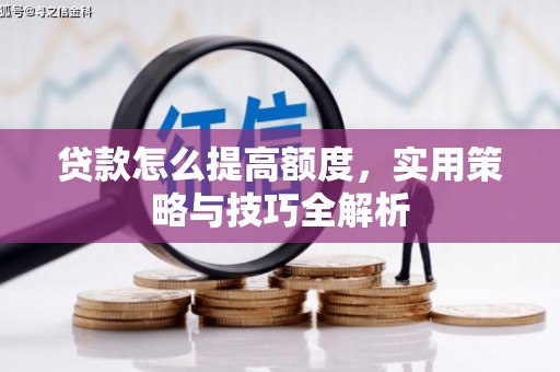 淡水贷款怎么提高额度，实用策略与技巧全解析