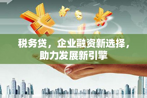 淡水税务贷，企业融资新选择，助力发展新引擎