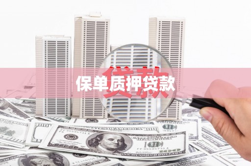 淡水保单质押贷款