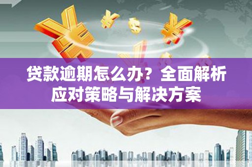 淡水贷款逾期怎么办？全面解析应对策略与解决方案