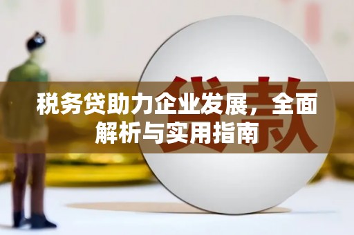 淡水税务贷助力企业发展，全面解析与实用指南
