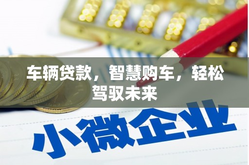 淡水车辆贷款，智慧购车，轻松驾驭未来