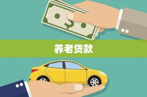 淡水养老贷款